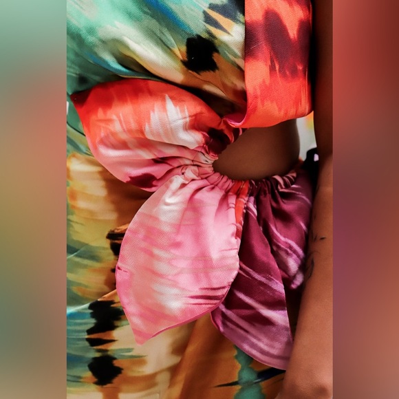 Colorful Maxi Dress - Picture 2 of 11